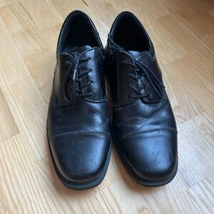 Nunn Bush Black Leather Dress Shoes - 11
